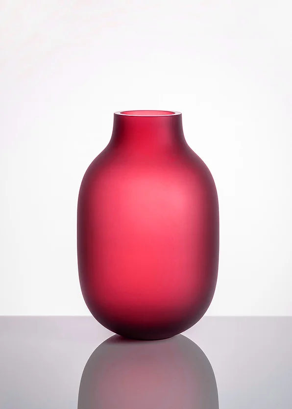 Matte brown vase