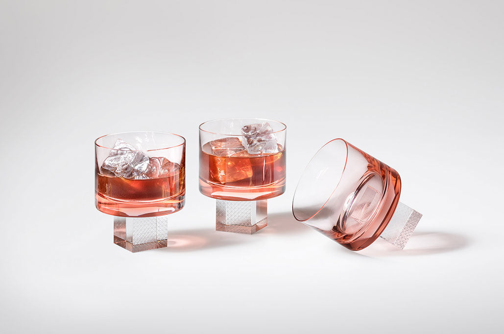 Cube whisky set 